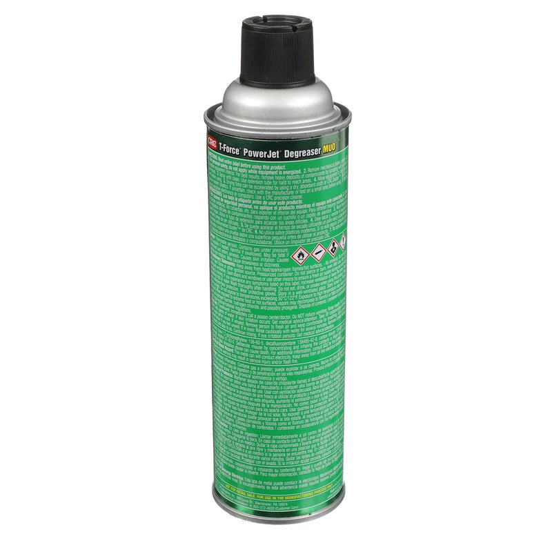 CRC T-Force Manufacturing Use Only Degreaser, 18 oz Aerosol Can, Clear - Image 1